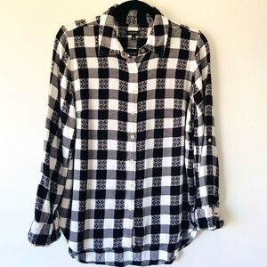 Talbots bottom up Top Size Medium